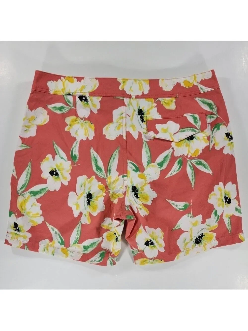 NWT J Crew 7'' Stretch Breaker Board Short Floral Print ECONYL Nylon Swim Men 33